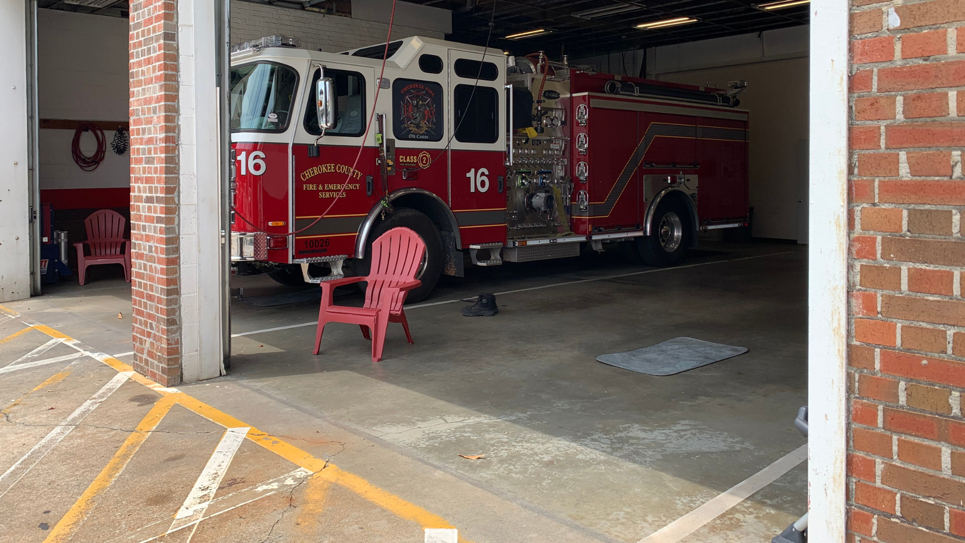 Fire station Downtown Canton Georgia