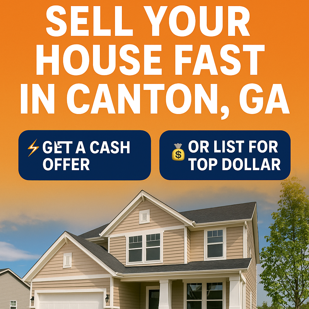 sell house fast canton ga
