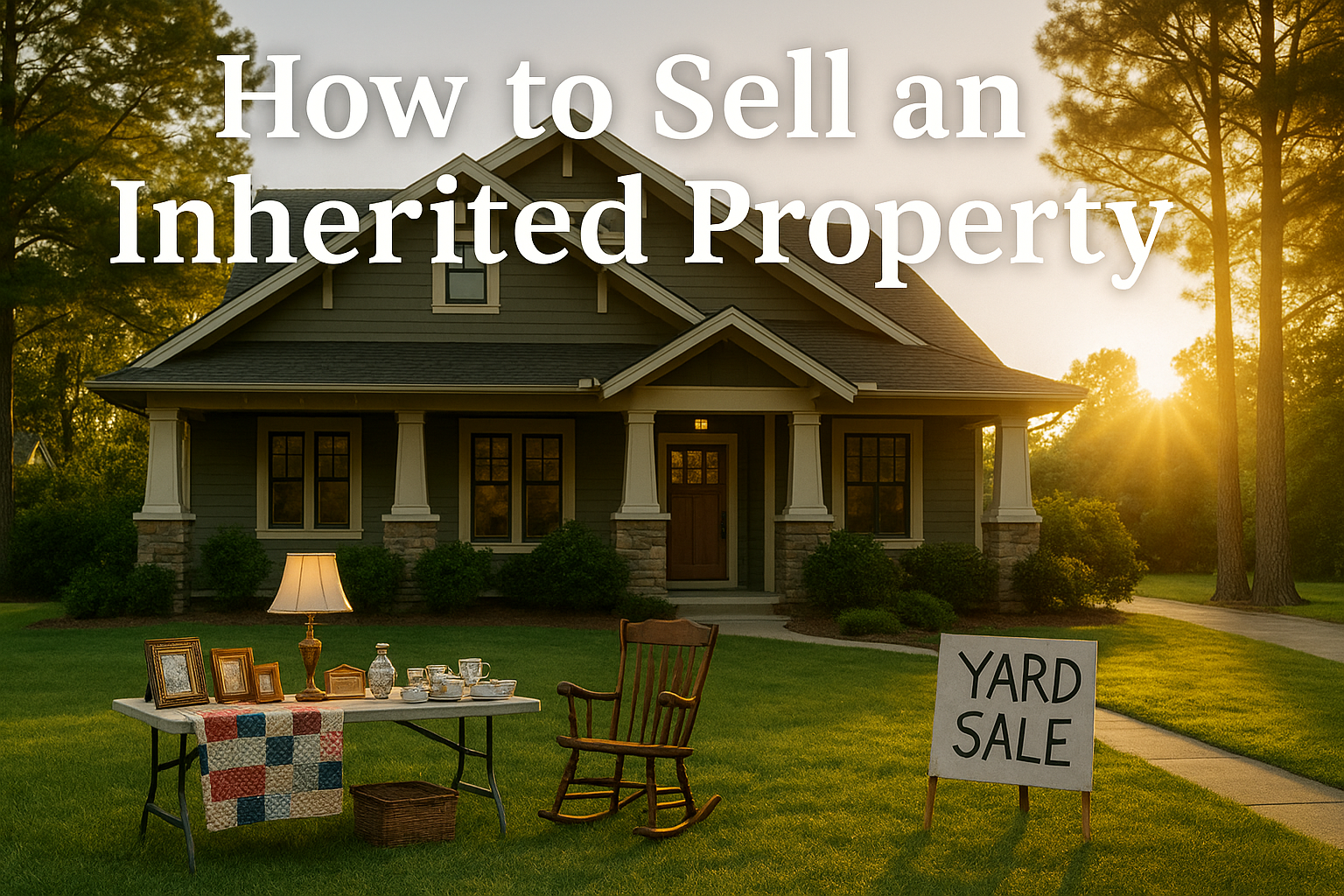 How to Sell Inherited Property in Canton, GA